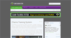 Desktop Screenshot of chamotrainingsystem.com